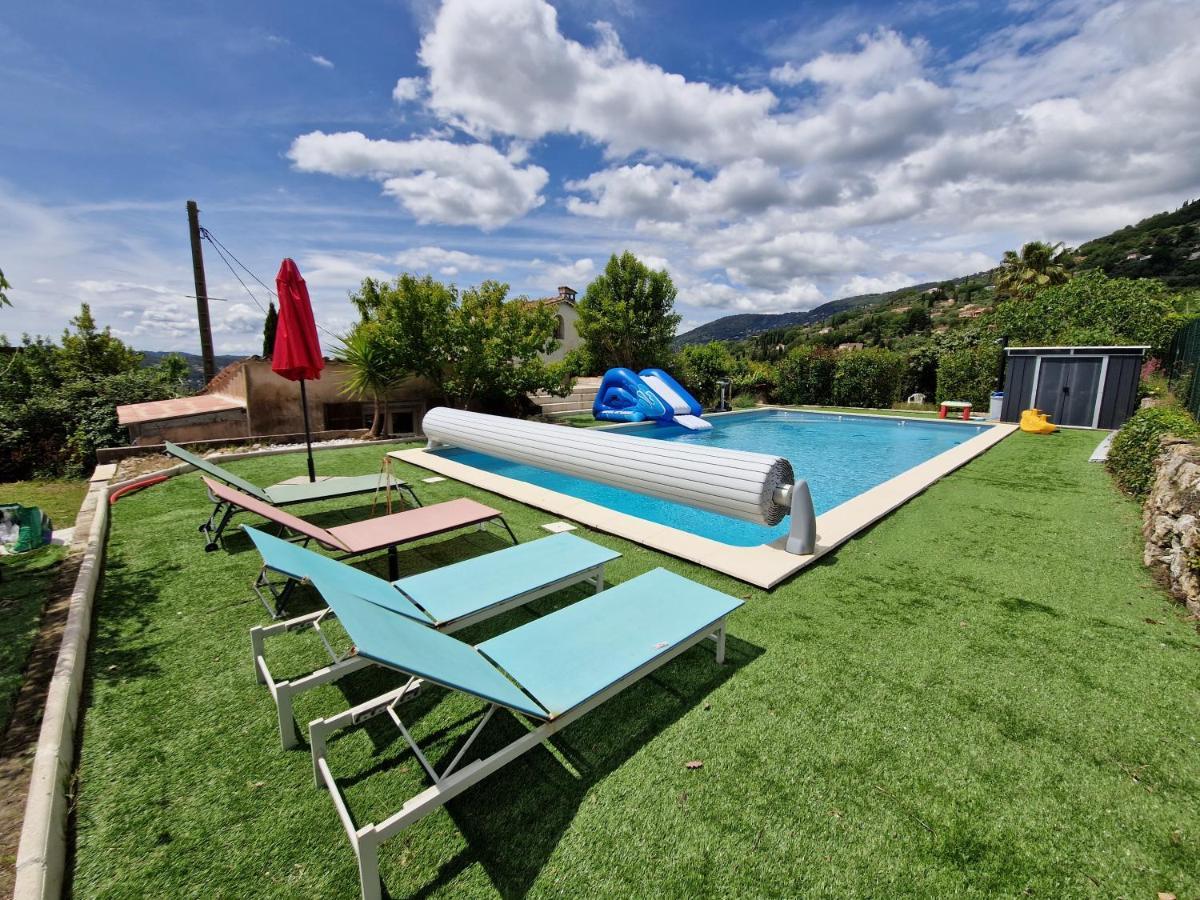 Appartement 2 Pieces Renove Avec Acces Piscine Peymeinade Buitenkant foto